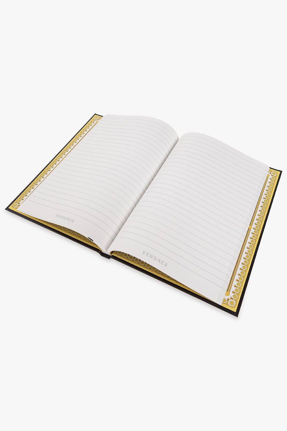 Yellow Notebook with lined paper Versace Home - Vitkac France